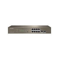 Tenda TEG5310P-8-150W Gigabit L3 PoE Switch 130W, 8x 1Gb/s PoE, 2x RJ45/SFP, STP, IGMP, VLAN, Rack Tenda TEG5310P-8-150W Gigabit L3 PoE Switch 130W, 8x 1Gb/s PoE, 2x RJ45/SFP, STP, IGMP, VLAN, Rack
