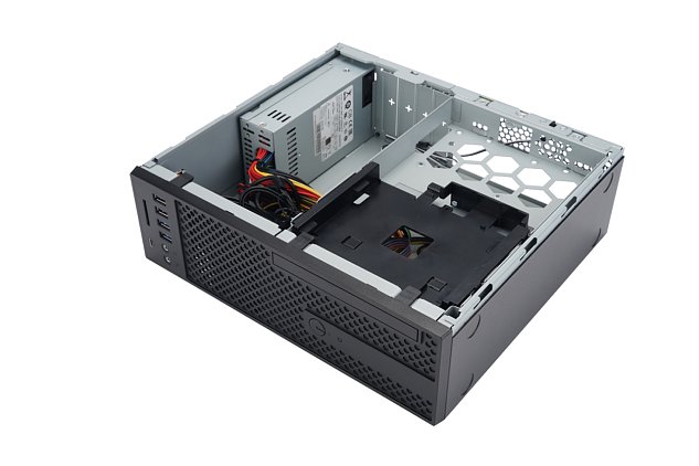 SFF In-Win CJ708 black, 8L, zdroj 265W 80+ Bronze