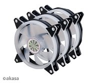 přídavný ventilátor Akasa Vegas AR7 LED 12 cm kit