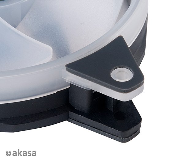 přídavný ventilátor Akasa Vegas AR7 LED 12 cm kit