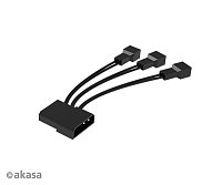 přídavný ventilátor Akasa Vegas AR7 LED 12 cm kit