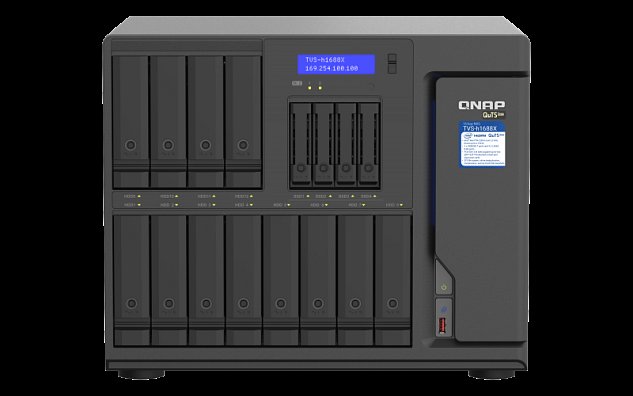 QNAP TVS-h1688X-W1250-32G (Xeon 3,3GHz, ZFS, 32GB ECC RAM, 12x 3,5