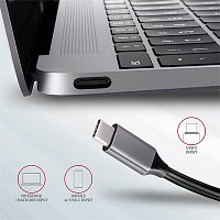 AXAGON HMC-5, USB 3.2 Gen 1 hub, porty 2x USB-A, HDMI, SD/microSD slot, PD 100W, kabel USB-C 20cm AXAGON HMC-5, USB 3.2 Gen 1 hub, porty 2x USB-A, HDMI, SD/microSD slot, PD 100W, kabel USB-C 20cm