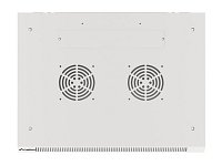 Nástěnný rack 19'' 12U 600X450mm šedý flat pack