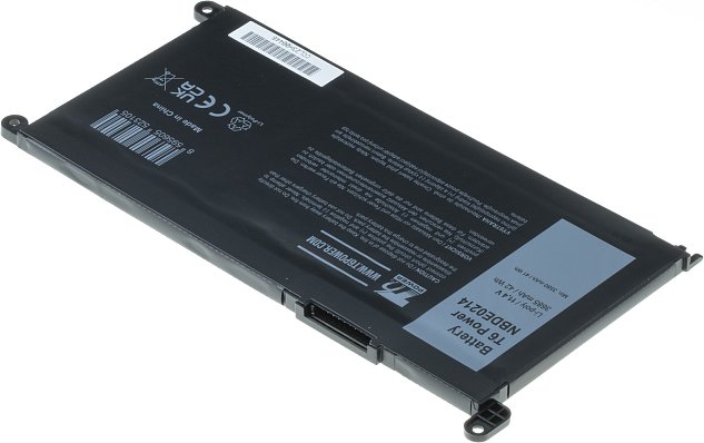 Baterie T6 Power Dell Insprion 3581, 3582, 3584, 5584, Vostro 5581, 3680mAh, 42Wh, 3cell, Li-ion