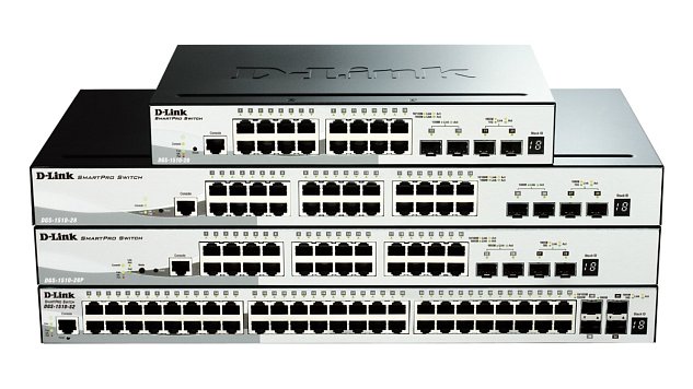 D-Link DGS-1510-28P PoE Switch 24xGb+2xSFP+ 2xSFP+