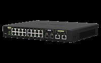 QNAP řízený switch QSW-M2116P-2T2S (16x 2,5GbE PoE+ RJ45 / 2x 10GbE RJ45 PoE++ / 2x 10GbE SFP+) QNAP řízený switch QSW-M2116P-2T2S (16x 2,5GbE PoE+ RJ45 / 2x 10GbE RJ45 PoE++ / 2x 10GbE SFP+)
