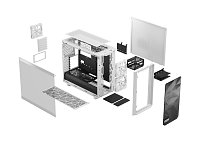 Fractal Design Meshify 2 Lite White TG Clear Tint Fractal Design Meshify 2 Lite White TG Clear Tint