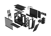 Fractal Design Meshify 2 RGB Black TG Light Tint Fractal Design Meshify 2 RGB Black TG Light Tint