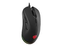 Genesis tichá herní optická myš Krypton 200 6400DPI, RGB, SW, černá Genesis tichá herní optická myš Krypton 200 6400DPI, RGB, SW, černá