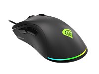 Genesis tichá herní optická myš Krypton 200 6400DPI, RGB, SW, černá Genesis tichá herní optická myš Krypton 200 6400DPI, RGB, SW, černá