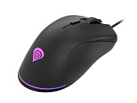 Genesis tichá herní optická myš Krypton 200 6400DPI, RGB, SW, černá Genesis tichá herní optická myš Krypton 200 6400DPI, RGB, SW, černá