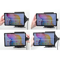 Brodit držák do auta pro Samsung Galaxy Tab S6 Lite (SM-P610/SM-P615), skryté nabíjení Brodit držák do auta pro Samsung Galaxy Tab S6 Lite (SM-P610/SM-P615), skryté nabíjení