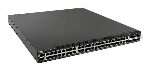 D-Link DXS-3610-54T/SI L3 stackable switch, 48x 10G RJ45, 6x 40G/100G QSFP28
