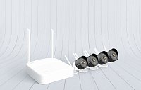 Tenda K4W-3TC - bezdrátový Wi-Fi kamerový set 2K (3MP), NVR + 4x IP kamera s LED, CZ aplikace Tenda K4W-3TC - bezdrátový Wi-Fi kamerový set 2K (3MP), NVR + 4x IP kamera s LED, CZ aplikace