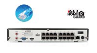 iGET HGNVK164908 - Kamerový UltraHD 4K PoE set, 16CH NVR + 8x IP 4K kamera, zvuk, SMART W/M/Andr/iOS