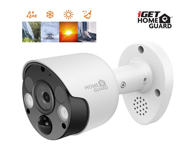 iGET HGNVK164908 - Kamerový UltraHD 4K PoE set, 16CH NVR + 8x IP 4K kamera, zvuk, SMART W/M/Andr/iOS