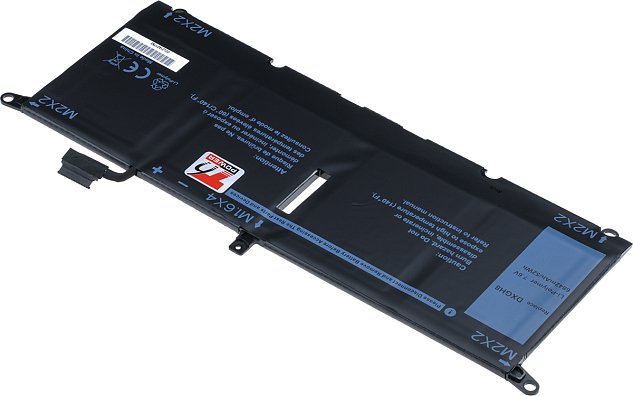 Baterie T6 power Dell XPS 13 9370, 6840mAh, 52Wh, 4cell, Li-pol