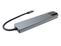 PremiumCord USB-C na HDMI + USB3.0 + USB2.0 + PD + SD/TF + RJ45 adaptér PremiumCord USB-C na HDMI + USB3.0 + USB2.0 + PD + SD/TF + RJ45 adaptér