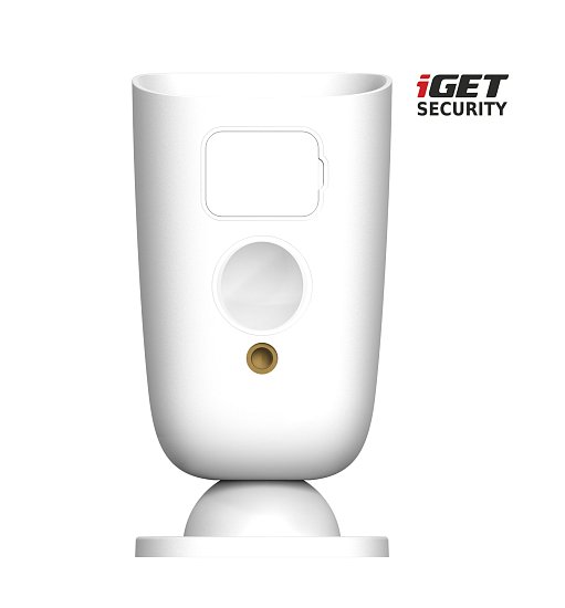 iGET SECURITY EP26 White - WiFi bateriová FullHD kamera, IP65, samostatná i pro alarm M5-4G a M4, CZ