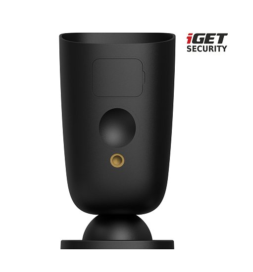 iGET SECURITY EP26 Black - WiFi bateriová FullHD kamera, IP65, samostatná i pro alarm M5-4G a M4, CZ