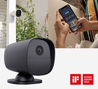 iGET SECURITY EP26 Black - WiFi bateriová FullHD kamera, IP65, samostatná i pro alarm M5-4G a M4, CZ