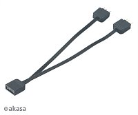 AKASA - aRGB LED splitter, 3-pin 2 ks