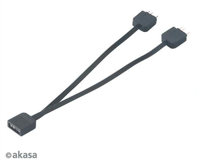 AKASA - aRGB LED splitter, 3-pin 2 ks