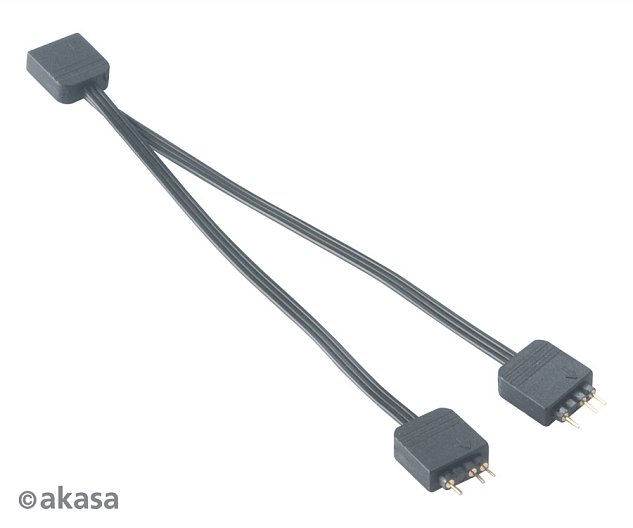 AKASA - aRGB LED splitter, 3-pin 2 ks