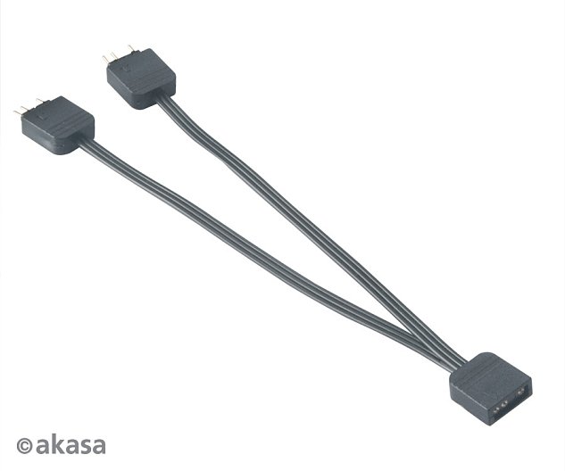 AKASA - aRGB LED splitter, 3-pin 2 ks