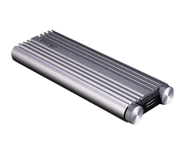 AKASA M.2 PCIe NVMe SSD na USB 3.2 Gen 2 Alu kryt