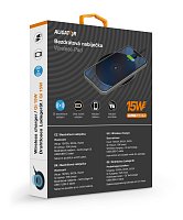 ALIGATOR bezdrátová nabíječka Aligator Pad 15W černá