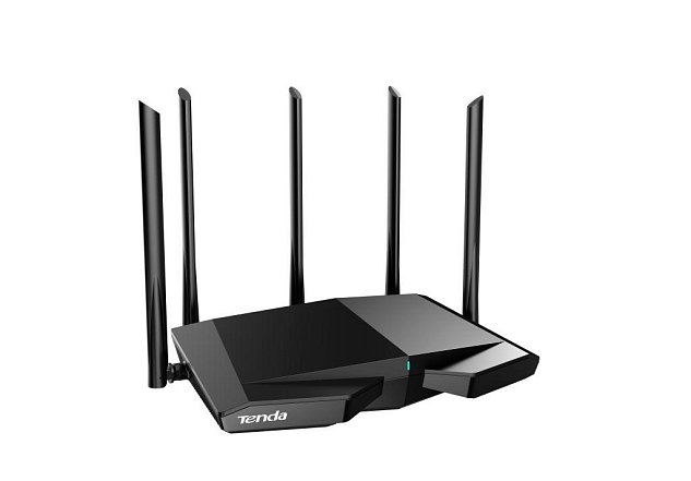 Tenda TX27 Pro AXE5700 WiFi6E Router, 1x GWAN, 3x GLAN, IPv6, BSS Color, VPN server, WPA3,CZ app