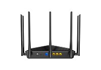 Tenda TX27 Pro AXE5700 WiFi6E Router, 1x GWAN, 3x GLAN, IPv6, BSS Color, VPN server, WPA3,CZ app