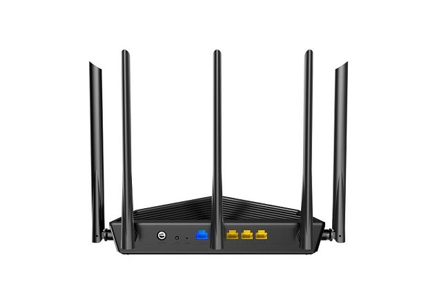 Tenda TX27 Pro AXE5700 WiFi6E Router, 1x GWAN, 3x GLAN, IPv6, BSS Color, VPN server, WPA3,CZ app