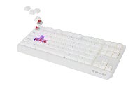 GENESIS herní klávesnice THOR 230/TKL/RGB/Outemu Red/Bezdrátová USB + Bluetooth/US layout/Bílá GENESIS herní klávesnice THOR 230/TKL/RGB/Outemu Red/Bezdrátová USB + Bluetooth/US layout/Bílá