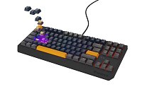 GENESIS herní klávesnice THOR 230/TKL/RGB/Outemu Panda/Drátová USB/US layout/Naval Blue Positive GENESIS herní klávesnice THOR 230/TKL/RGB/Outemu Panda/Drátová USB/US layout/Naval Blue Positive