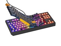 GENESIS herní klávesnice THOR 230/TKL/RGB/Outemu Panda/Drátová USB/US layout/Naval Blue Negative GENESIS herní klávesnice THOR 230/TKL/RGB/Outemu Panda/Drátová USB/US layout/Naval Blue Negative