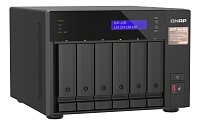 QNAP NVR QVP-63B (4core 4,3GHz, 16GB RAM, 6xSATA, 2xGbE, 2xM.2 NVMe Gen4, 2xPCIe, kamery: 8 (max 36)