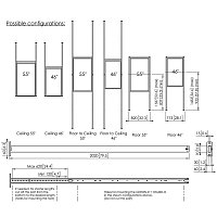 PFFC 4655 Podlahový/stropní držák pro Samsung OMN-D 46/55 PFFC 4655 Podlahový/stropní držák pro Samsung OMN-D 46/55