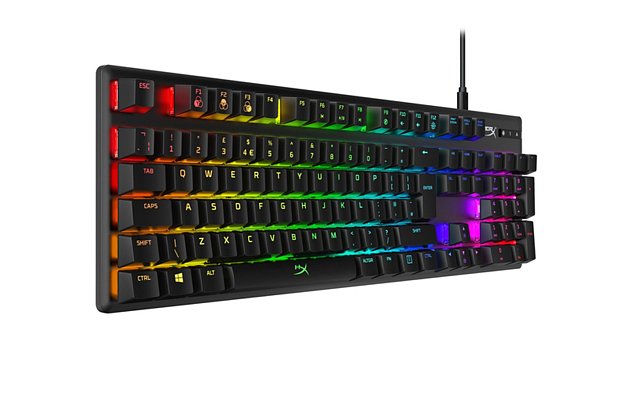 HP HyperX Alloy Origins herní klávesnice HX Aqua
