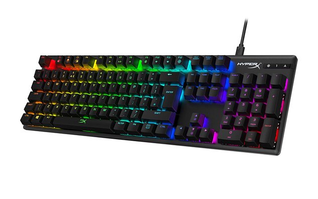 HP HyperX Alloy Origins herní klávesnice HX Aqua