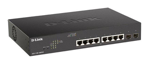 D-Link DGS-1100-10MPV2 PoE EasySmart 10/100/1000