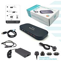 i-tec Thunderbolt 3 Dual 4K Docking Station, Power Delivery 60W