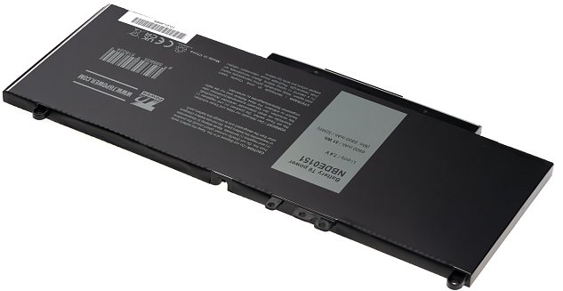 Baterie T6 power Dell Latitude E5450, E5550, E5250, 3150, 3160, 6900mAh, 51Wh, 4cell, Li-pol