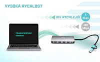 i-tec USB 3.0/USB-C/TB3 3x Display Metal Nano Dock with LAN, PD 100W