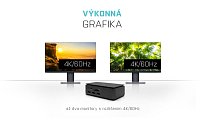i-tec USB4 Metal Docking station Dual 4K HDMI DP, PD 80W + zdroj 112W i-tec USB4 Metal Docking station Dual 4K HDMI DP, PD 80W + zdroj 112W