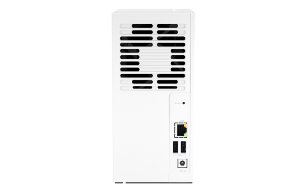 QNAP TS-233 (4core 2,0GHz + NPU, 2GB DDR4 RAM, 2x SATA, 1x GbE, 1x USB 2.0, 1x USB 3.2)