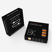 PremiumCord Ultra High Speed HDMI 2.1 optický fiber kabel 8K@60Hz,zlacené 15m PremiumCord Ultra High Speed HDMI 2.1 optický fiber kabel 8K@60Hz,zlacené 15m