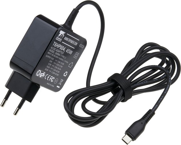 T6 Power univerzální adaptér k notebooku, 45W, USB-C